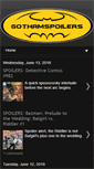 Mobile Screenshot of gothamspoilers.com
